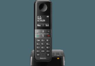 PHILIPS D4551B/39 Schnurlostelefon mit Anrufbeantworter