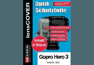 S M lensCOVER für GoPro Hero3 6er GO Optik Schutzfolie Optik Schutzfolie,, S, M, lensCOVER, GoPro, Hero3, 6er, GO, Optik, Schutzfolie, Optik, Schutzfolie,