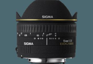 SIGMA 15mm f/2,8 EX DG Diagonal-Fisheye für Nikon Fish-Eye für Nikon AF ( 15 mm, f/2.8), SIGMA, 15mm, f/2,8, EX, DG, Diagonal-Fisheye, Nikon, Fish-Eye, Nikon, AF, , 15, mm, f/2.8,