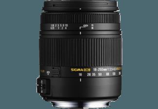 SIGMA 18-250mm F3,5-6,3 DC OS Makro HSM Canon Telezoom für Canon EF-S (18 mm- 250 mm, f/3.5-6.3)