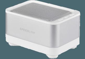 SPEEDLINK GEOVIS Bluetooth Lautsprecher Weiß/Silber, SPEEDLINK, GEOVIS, Bluetooth, Lautsprecher, Weiß/Silber