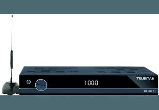TELESTAR TD 1020 T inkl. Antenne 8 DVB-T Receiver (DVB-T, Schwarz)