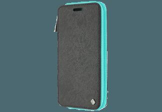 TELILEO 3548 Zip Case Hochwertige Echtledertasche Galaxy S4