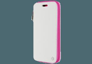 TELILEO 3651 Zip Case Hochwertige Echtledertasche Galaxy S5