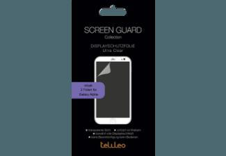 TELILEO 3874 Screen Guard Schutzfolie Galaxy Alpha