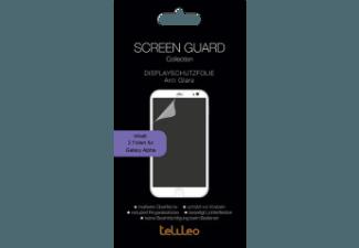 TELILEO 3875 Screen Guard Anti Glare Schutzfolie (blendfrei) Galaxy Alpha