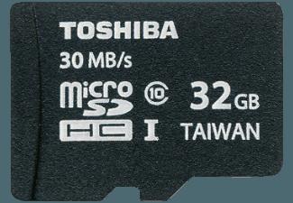 TOSHIBA Micro SDHC SD-C032UHS1(6A  32 GB, TOSHIBA, Micro, SDHC, SD-C032UHS1, 6A, 32, GB