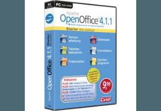 Apache OpenOffice 4.1.1 Starter, Apache, OpenOffice, 4.1.1, Starter