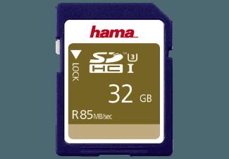 HAMA 114948 SDHC 32GB UHS Speed Class 3 UHS-I 85MB/s , Class 3, 32 GB