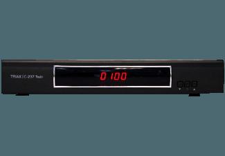 TRIAX Triax-C-237 Digitaler HD-Twin Kabel-Receiver (HDTV, PVR-Funktion, Twin Tuner, DVB-C, Schwarz)