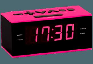 BIGBEN RR60 Uhrenradio (UKW, UKW, Pink), BIGBEN, RR60, Uhrenradio, UKW, UKW, Pink,