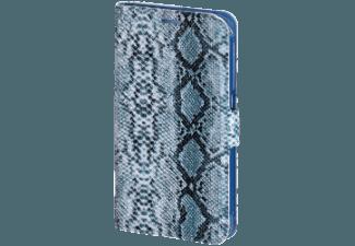 HAMA Booklet Case Snake/Uni für Samsung Galaxy S6 edge hellblau Handytasche Galaxy S6 edge