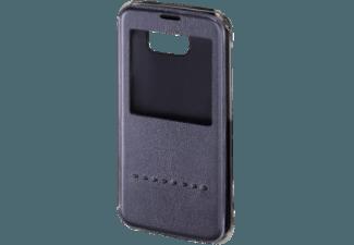 HAMA Booklet Case Window für Samsung Galaxy S6 schwarz Handytasche Galaxy S6