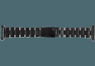 MONOWEAR Metall Gliederarmband Adapter 38mm Schwarz (Wechselarmband), MONOWEAR, Metall, Gliederarmband, Adapter, 38mm, Schwarz, Wechselarmband,
