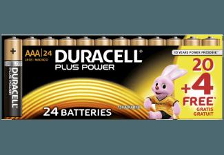 DURACELL POWER-AAA MN2400/LR6 BP20 4 Batterien Plus Power