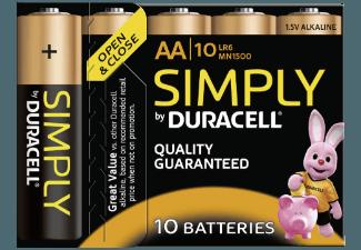 DURACELL Simply-AA Batterien AA, DURACELL, Simply-AA, Batterien, AA