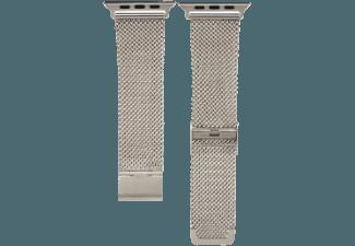 HAMA 137078 Milanaise Uhrenarmband für Apple Watch 42mm silber, HAMA, 137078, Milanaise, Uhrenarmband, Apple, Watch, 42mm, silber