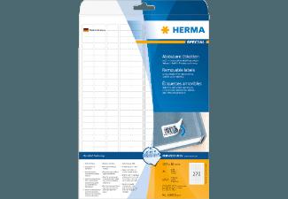 HERMA 10000 Ablösbare Etiketten 17.8x10 mm A4 675 St., HERMA, 10000, Ablösbare, Etiketten, 17.8x10, mm, A4, 675, St.