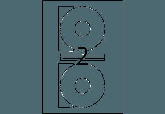 HERMA 8381 CD-Beschriftungsset Ø 116 mm A4 50 St., HERMA, 8381, CD-Beschriftungsset, Ø, 116, mm, A4, 50, St.