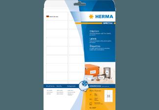 HERMA 8837 Inkjet-Etiketten 63.5x25.4 mm A4 825 St., HERMA, 8837, Inkjet-Etiketten, 63.5x25.4, mm, A4, 825, St.