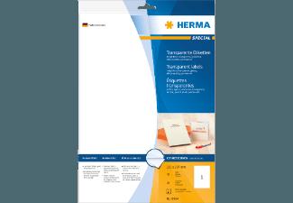 HERMA 8964 Inkjet Folien-Etiketten 210x297 mm A4 25 St., HERMA, 8964, Inkjet, Folien-Etiketten, 210x297, mm, A4, 25, St.