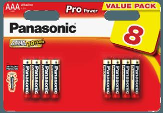 PANASONIC 00265949 LR03PPG/8BW Batterie AAA, PANASONIC, 00265949, LR03PPG/8BW, Batterie, AAA