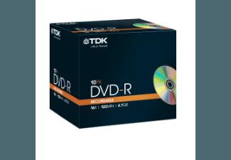 TDK DVD-R 47 ED 10er DVD-R 10x DVD-R Medien, TDK, DVD-R, 47, ED, 10er, DVD-R, 10x, DVD-R, Medien