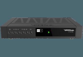 VANTAGE VT-30 HD  inkl 12 Monate HD  Sat-Receiver (HDTV, HD  Karte inklusive, DVB-S2, Anthrazit)