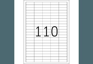 HERMA 4210 Ablösbare Etiketten 38.1x12.7 mm A4 275 St.