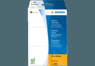 HERMA 4301 Adressetiketten 95x48 mm  250 St.