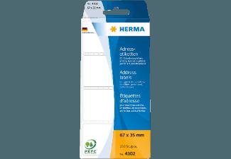 HERMA 4302 Adressetiketten 67x35 mm  250 St.