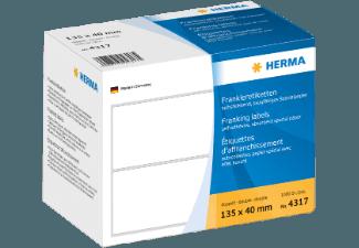 HERMA 4317 Frankieretiketten 135x40 mm  1000 St.