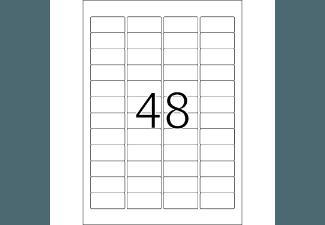 HERMA 4366 Farbige Etiketten 45.7x21.2 mm A4 960 St.