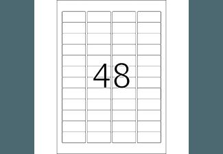 HERMA 4369 Farbige Etiketten 45.7x21.2 mm A4 960 St.