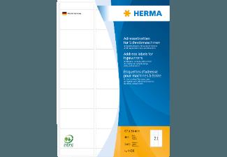 HERMA 4438 Adressetiketten 67x38 mm A4 2100 St.