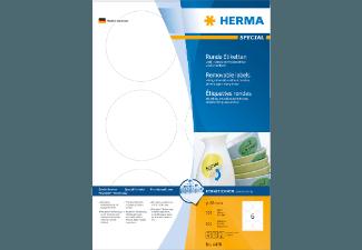 HERMA 4478 Ablösbare Etiketten rund Ø 85 mm A4 600 St.