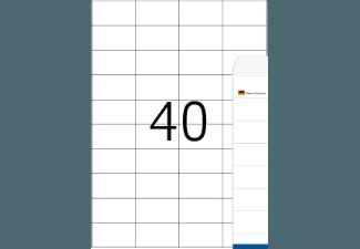 HERMA 4684 Etiketten transparent 52.5x29.7 mm A4 100 St., HERMA, 4684, Etiketten, transparent, 52.5x29.7, mm, A4, 100, St.