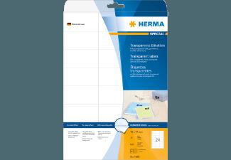 HERMA 4685 Etiketten transparent 70x37 mm A4 600 St.