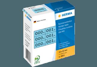 HERMA 4803 Nummernetiketten 10x22 mm  3 x 10000 St.