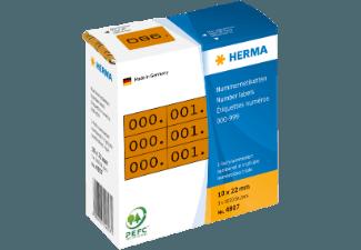 HERMA 4807 Nummernetiketten 10x22 mm  3 x 10000 St.