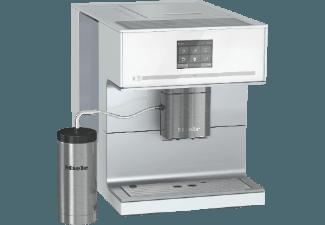 MIELE CM 7300 Kaffeevollautomat (Kegelmahlwerk, 2.2 Liter, Weiß)