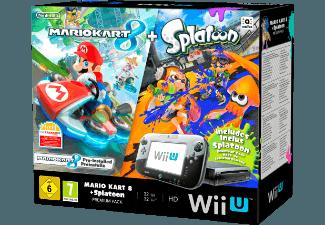 Wii U Mario Kart 8   Splatoon Premium Pack Schwarz