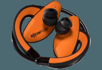BOOMPODS 280720 Sportpods Kopfhörer Orange/Schwarz
