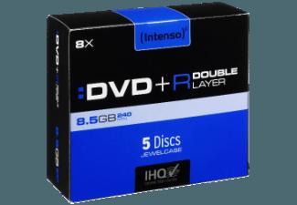 INTENSO 4311245 DVD R Double Layer 5 Stk.