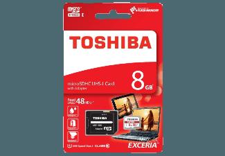 TOSHIBA EXCERIA™ M301-EC Micro-SD 8 GB, TOSHIBA, EXCERIA™, M301-EC, Micro-SD, 8, GB