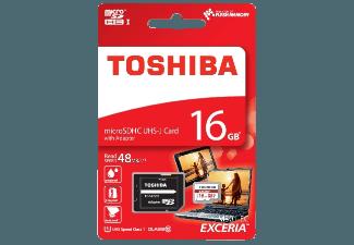 TOSHIBA EXCERIA™ M301-EC Micro-SD Karte 16 GB, TOSHIBA, EXCERIA™, M301-EC, Micro-SD, Karte, 16, GB
