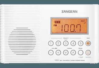 SANGEAN H-201  (PLL Tuner, FM, MW, UKW, Weiß), SANGEAN, H-201, , PLL, Tuner, FM, MW, UKW, Weiß,