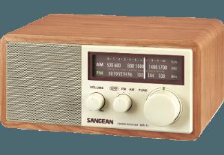 SANGEAN WR-11  (PLL Tuner, UKW, FM, MW, Walnuss)
