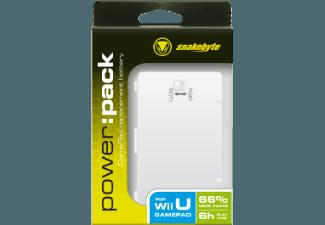 SNAKEBYTE Wii U Power:Pack - Akku für Wii U Gamepad, SNAKEBYTE, Wii, U, Power:Pack, Akku, Wii, U, Gamepad